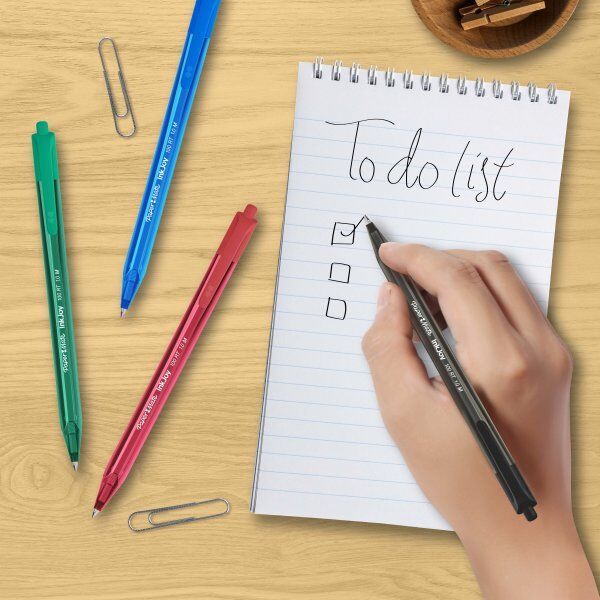 Papermate Paper Mate Inkjoy 100 Kuglepen   Sort