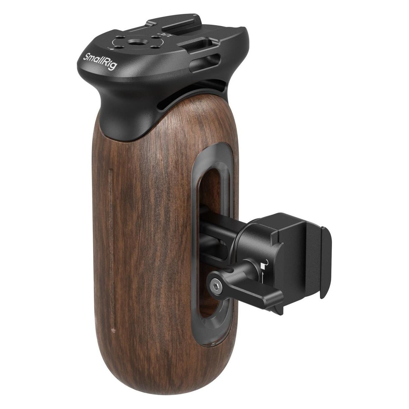 SmallRig Seitlicher Holzgriff mit NATO-Klemme (5239)