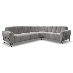 ECKSOFA Volare ohne Schlaffunktion Hellgrau links