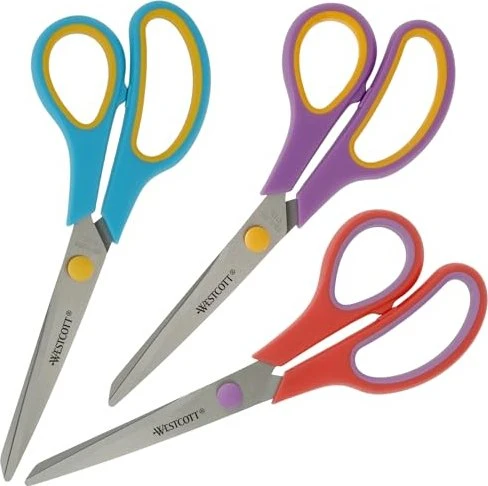 WESTCOTT Papierscheren-Set Easy Grip, 3 St. N-90033 00