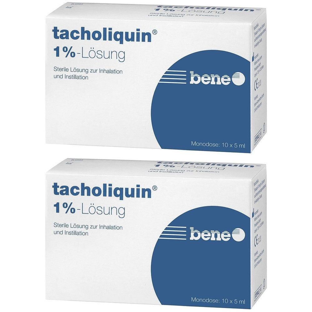 Tacholiquin 1% Lösung für einen Vernebler Monodose 2x 2x10x5 ml
