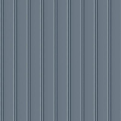 RoomMates Navy & Blue Beadboard Peel and Stick Wallpaper