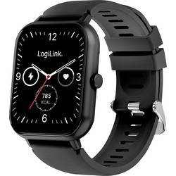 LogiLink SW0001B Smartwatch Schwarz