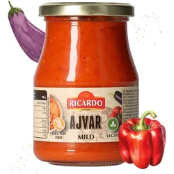 RICARDO Ajvar Mild 10 x 350g