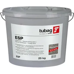 tubag ESP Einkehrsand Polybonded steingrau - 25 kg Eimer