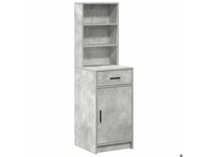 BONNIE®Armoire Haut - Décoration pour Maison Cuisine Gris béton 40x40 5x135 cm Bois d'ingénierie FR152780