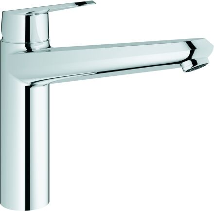 Grohe Eurodisc Cosmopolitan raccord de cuisine 33770002 chrome, bec coulé pivotant. 33770002