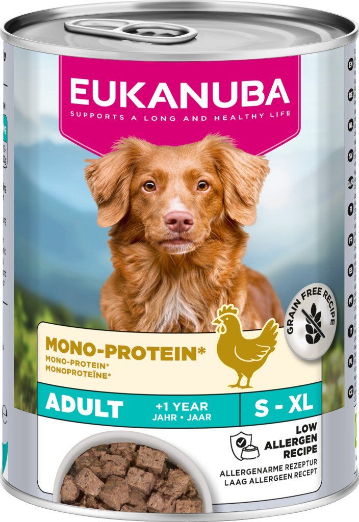 Eukanuba Special Care Mono-Protein Adult al Pollo Alimento Umido per Cani 400 g