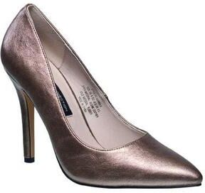 Women's White Mountain Sierra Pump by French Connection in Rose Gold (Size 8 1/2 M)