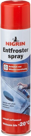 Nigrin Enteiser Entfroster-Spray -20°c [400 Ml] 74045 0.4l