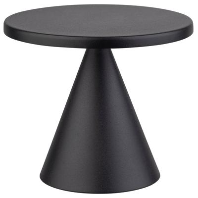 APS LED Tischleuchte "Akku-Tischleuchte "CONE MINI", Höhe 11,5 cm", schwarz, 1, Ø 13cm H: 11,5cm, 1 Stk., Leuchten, inkl. Ladestation, USB-Ladekabel und Fernbedienung, LED Tischleuchte
