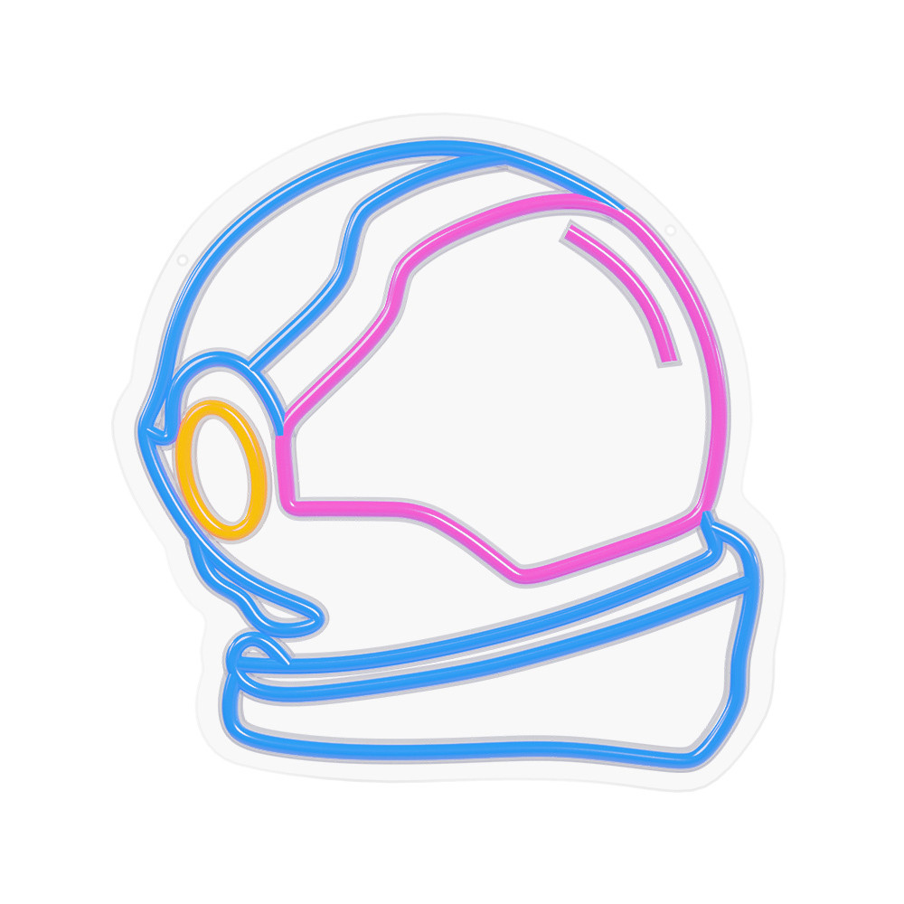 Forever Light LED Astronaut Nachtlamp met Multicolor Neon Plexiglas