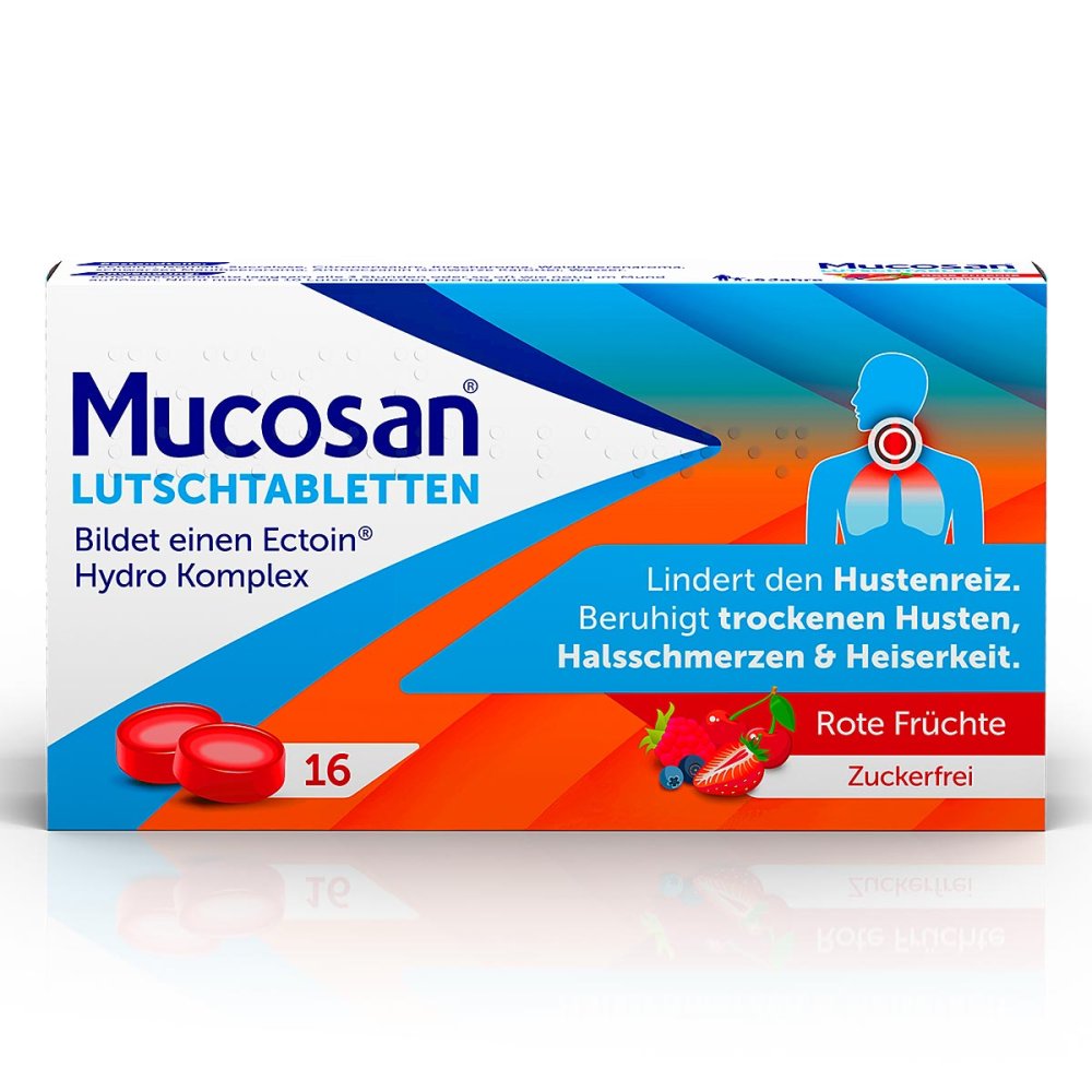 A. Nattermann & Cie GmbH Mucosan Lutschtabletten Rote Früchte 19948871