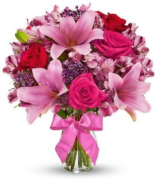From You Flowers Rose & Lily Celebration Bouquet