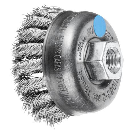 Pferd Topfbürste Gewinde gezopft POS TBG /M4 INOX 035 (43305003)