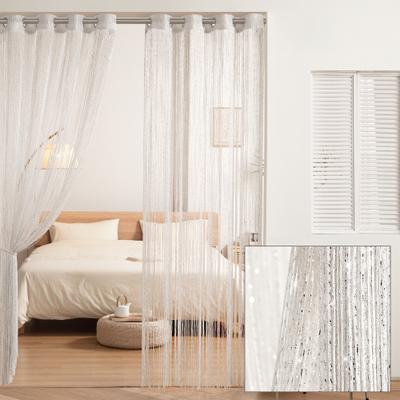 Lush Decor Night Sky String Thread Grommet Room Divider/Doorway/Wedding Window Curtain Panel