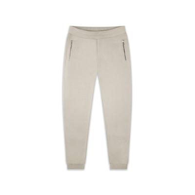 Jogginghose DROPSIZE "Dropsize Herren Super Heavy Blank Jogger", Herren, Gr. M, US-Größen, beige (coconutmilk), 80% Baumwolle, 20% Polyester, unifarben, normal, Hosen Jogginghose