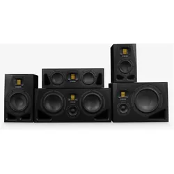 Adam A77H actieve studiomonitor (per stuk) (Aktiv, 1 Stk.), Monitor Lautsprecher, Schwarz