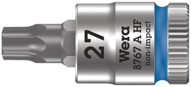 Wera 8767 A HF TX Douille-embout TX HF Zyklop à emmanchement 1/4