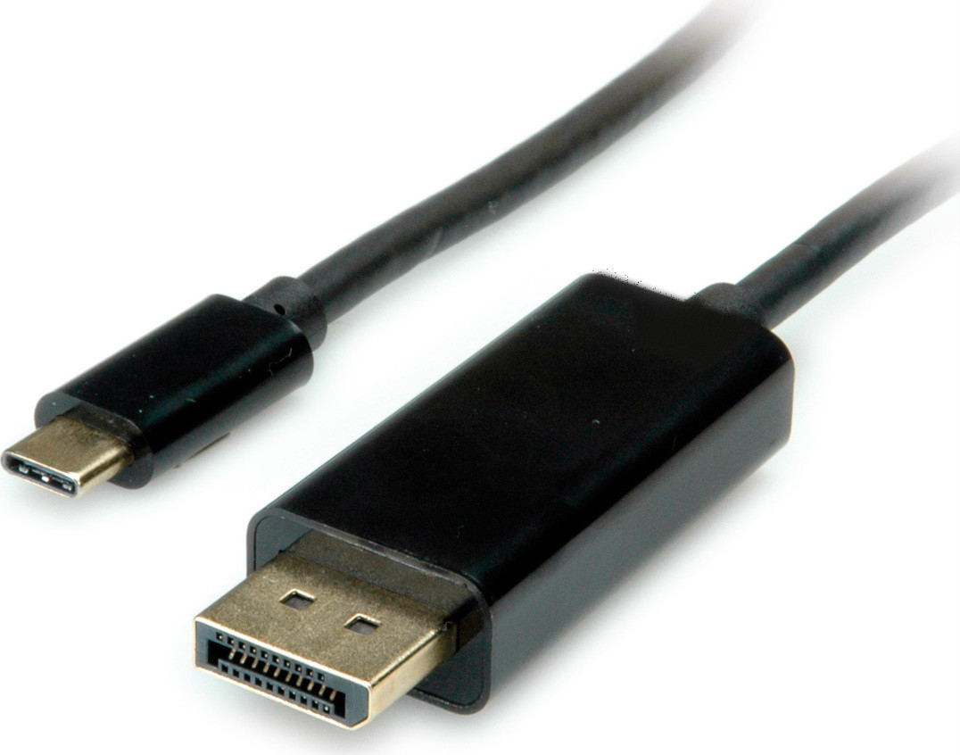 SECOMP USB Type C naar DisplayPort adapterkabel versie 1.2, ST/ST, 2 meter