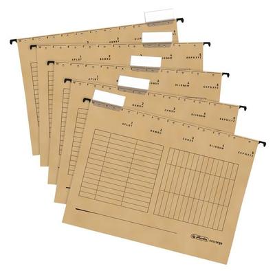 Herlitz Hängemappe A4 natron 5er Set