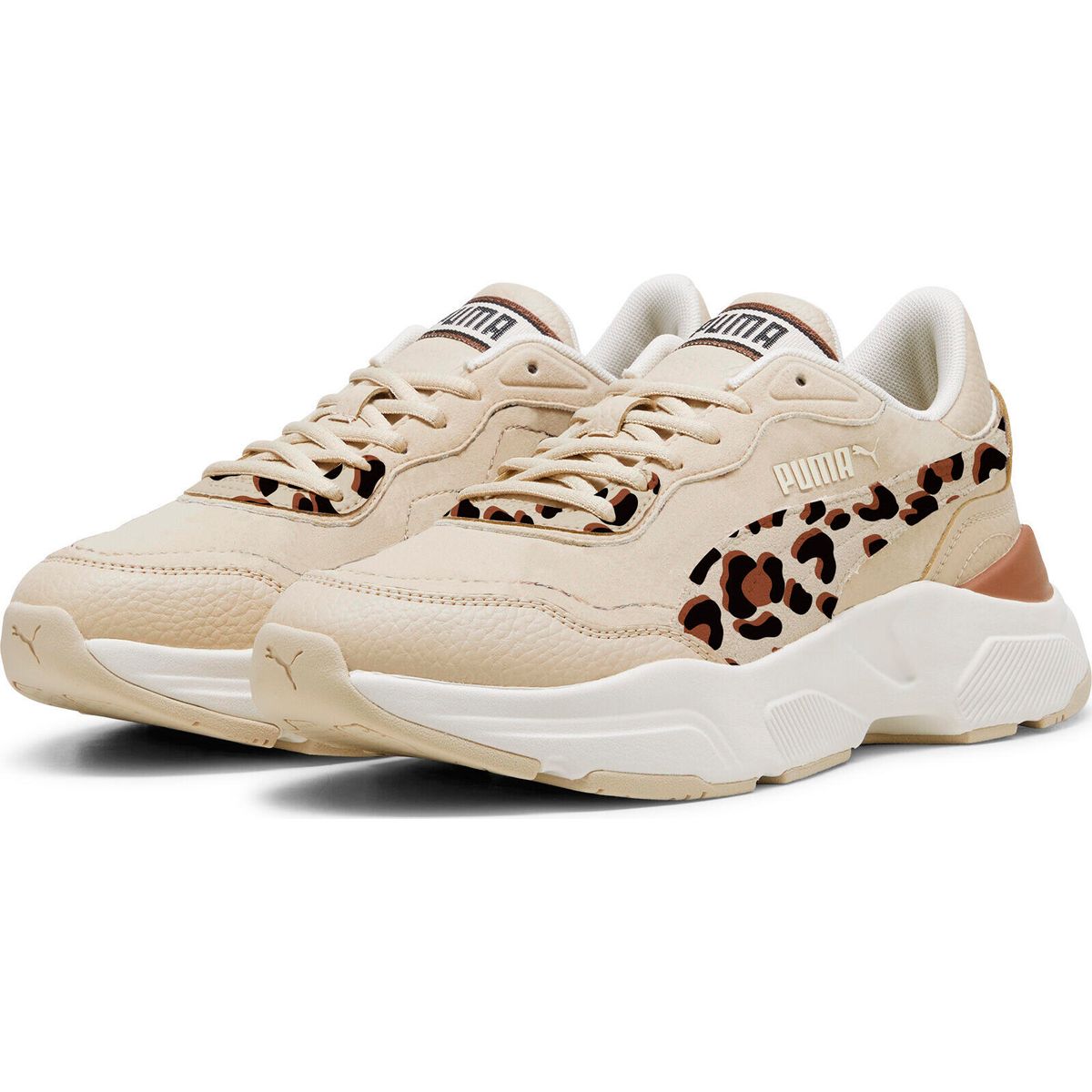 Puma Cassia Rose I Am The Drama putty-sugared almond-puma black-brown mushroom (01) 7.5 395268-01-7.5