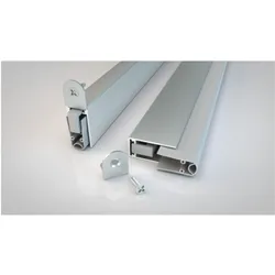 Athmer, Türdichtung, Trdichtung Schall-Ex L-15/30 WS 1-880 1-seitig Lnge 958 mm Alu silberfarben eloxiert