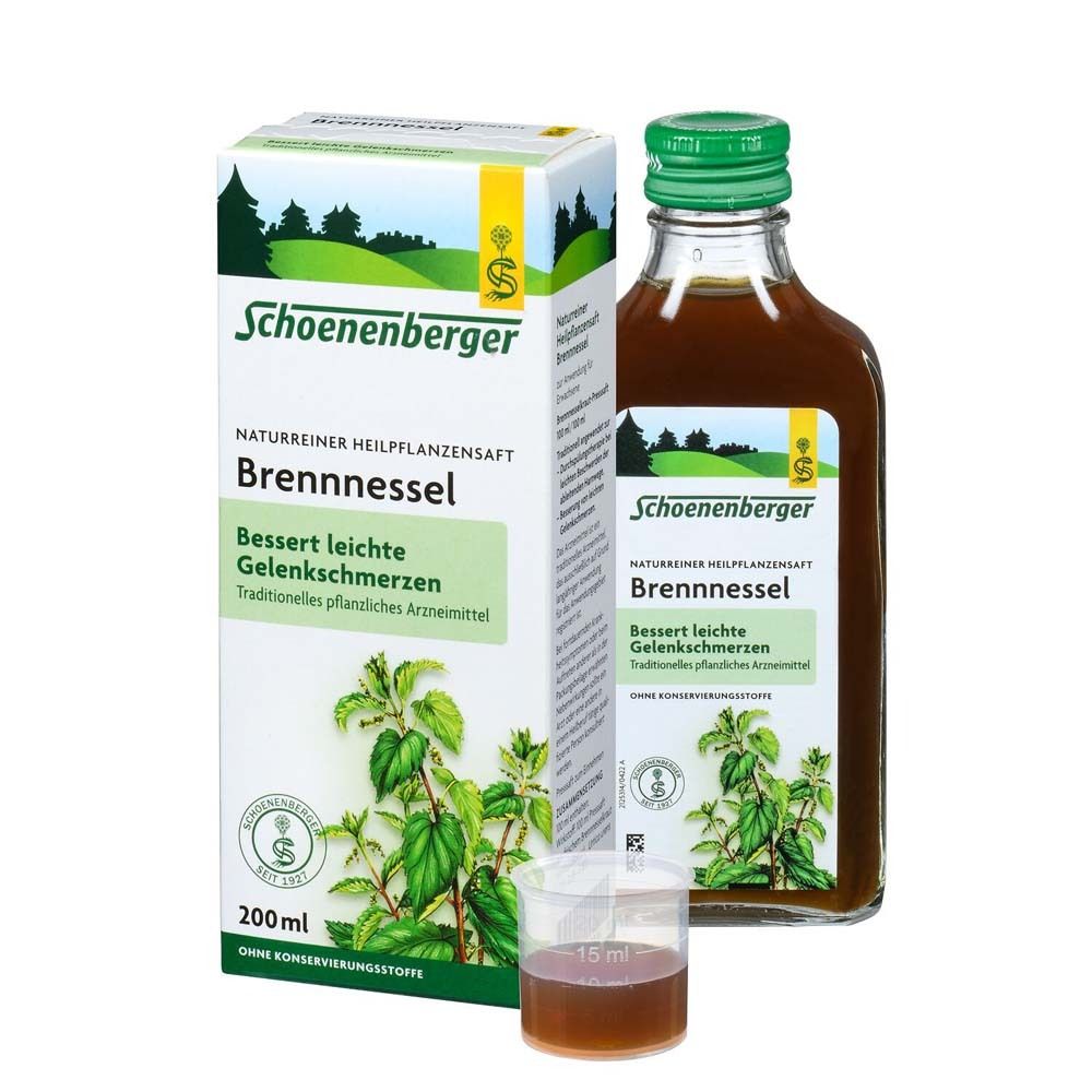 Brennnesselsaft Schoenenberger 200 ml Saft