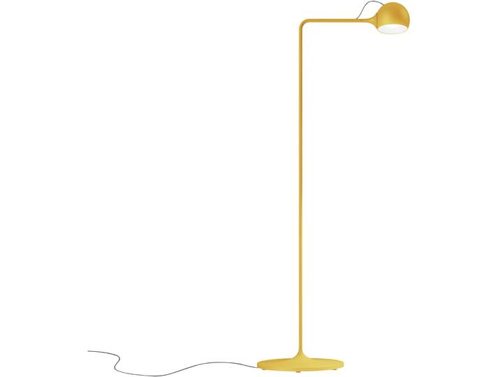 Designer-Stehlampe Artemide Ixa Aluminium/ Stahl gelb H: 105.3 cm, 9W LED - LED - Designer-Stehlampe- LED Energiesparlampe