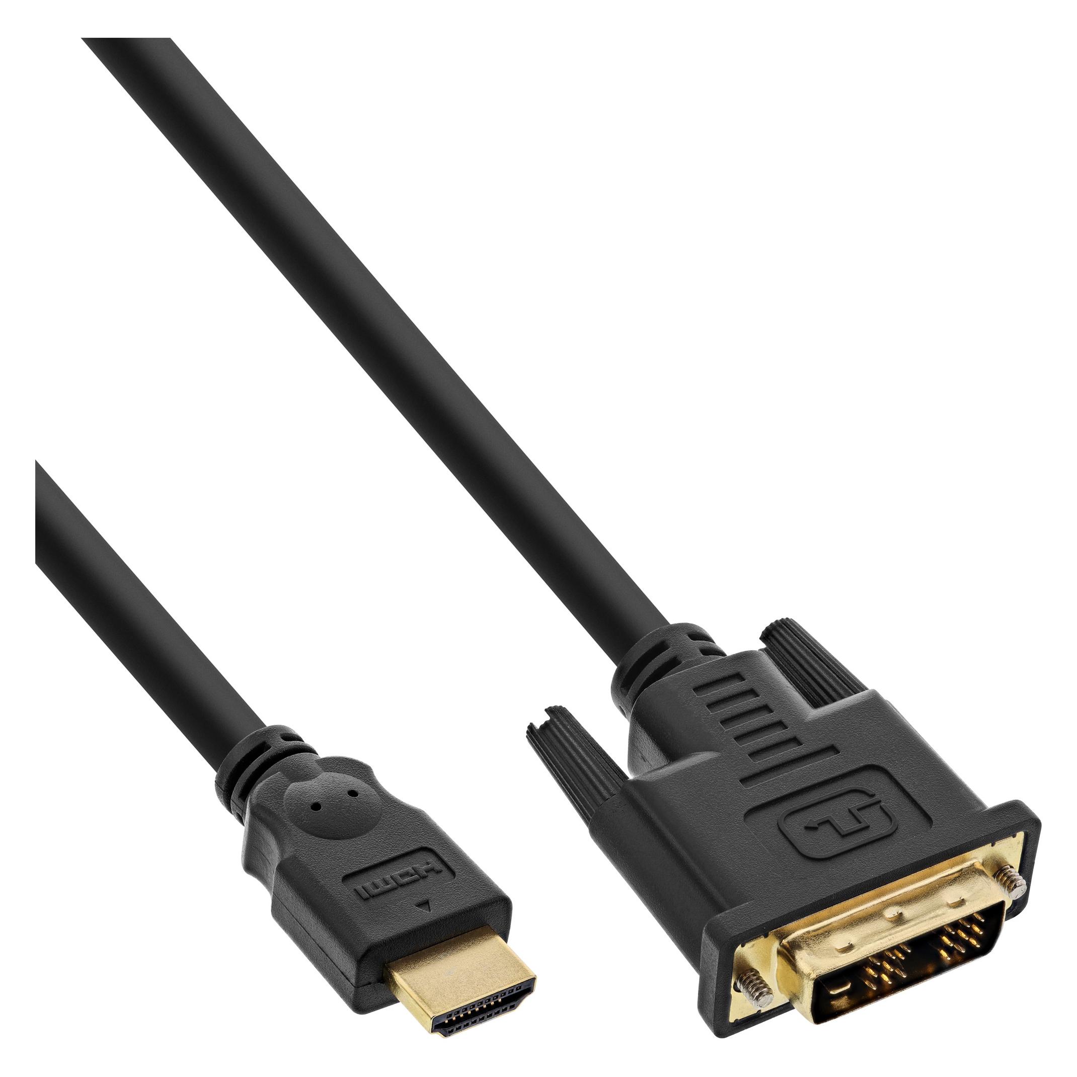 InLine HDMI (Typ A) - DVI (2 m) (B-17662P)