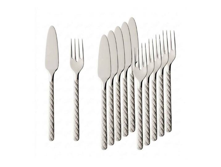 Villeroy & Boch Fischbesteck Montauk Fischbesteck 12-tlg. (12-tlg), 6 Personen