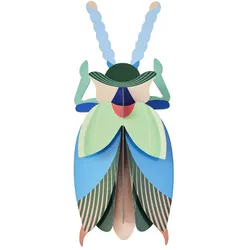 WANDDEKO Azurflügel-Käfer 6.5/29 cm