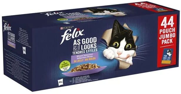 Felix FANTASTIC SELECCIÓN SABORES PACK SURTIDO 44 Unds 85g