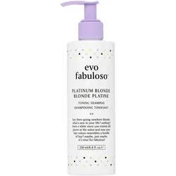 Evo, Shampoo, Fabuloso Platinum Blonde Toning Shampoo 250 ml (Flüssiges Shampoo, Silbershampoo, 250 ml)