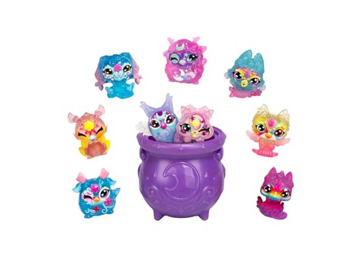 Magic Mixies Minis uit de Shimmerverse-serie, verzamelverpakking, 9 mini-mixies, 2 daarvan verborgen, met magische bruisketel uitpakking ervaring, 5 nieuwe mini-mixies teams met magische krachten, 90