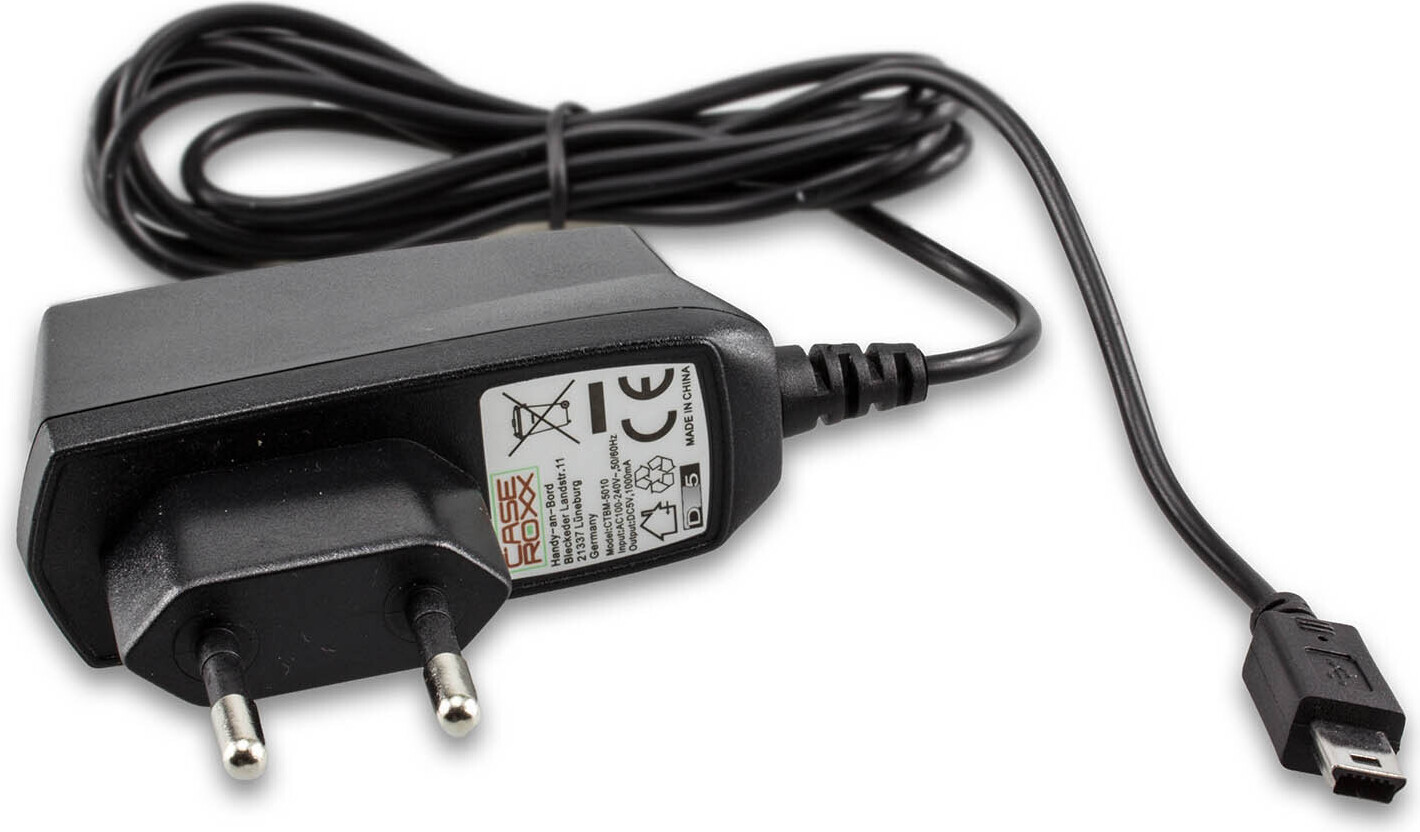 Caseroxx Oplaadkabel voor Emporia TelMe F210, zwart