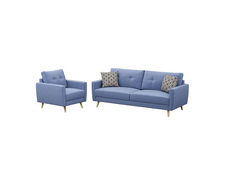 Sofa Set MANDY blau