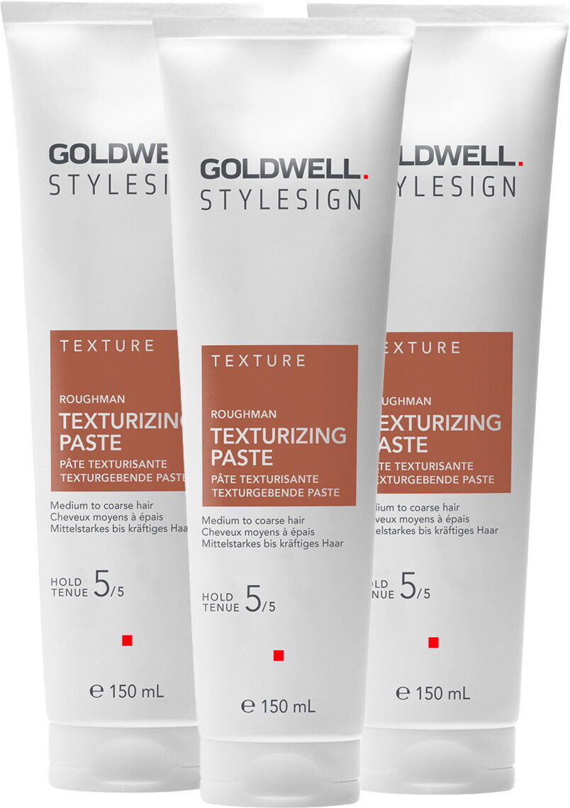450ml Goldwell StyleSign Texture Roughman Texturizing Paste Set (3 x 150ml)