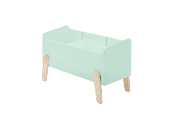 Coffre à jouets Vipack Kiddy - Vert Menthe