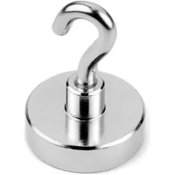 5x Supermagnete, Magnet, Hakenmagnet (2x)