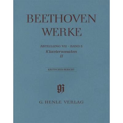 Ludwig van Beethoven - Abt. 7, Bd. 3 | Klaviersonaten, Band II -