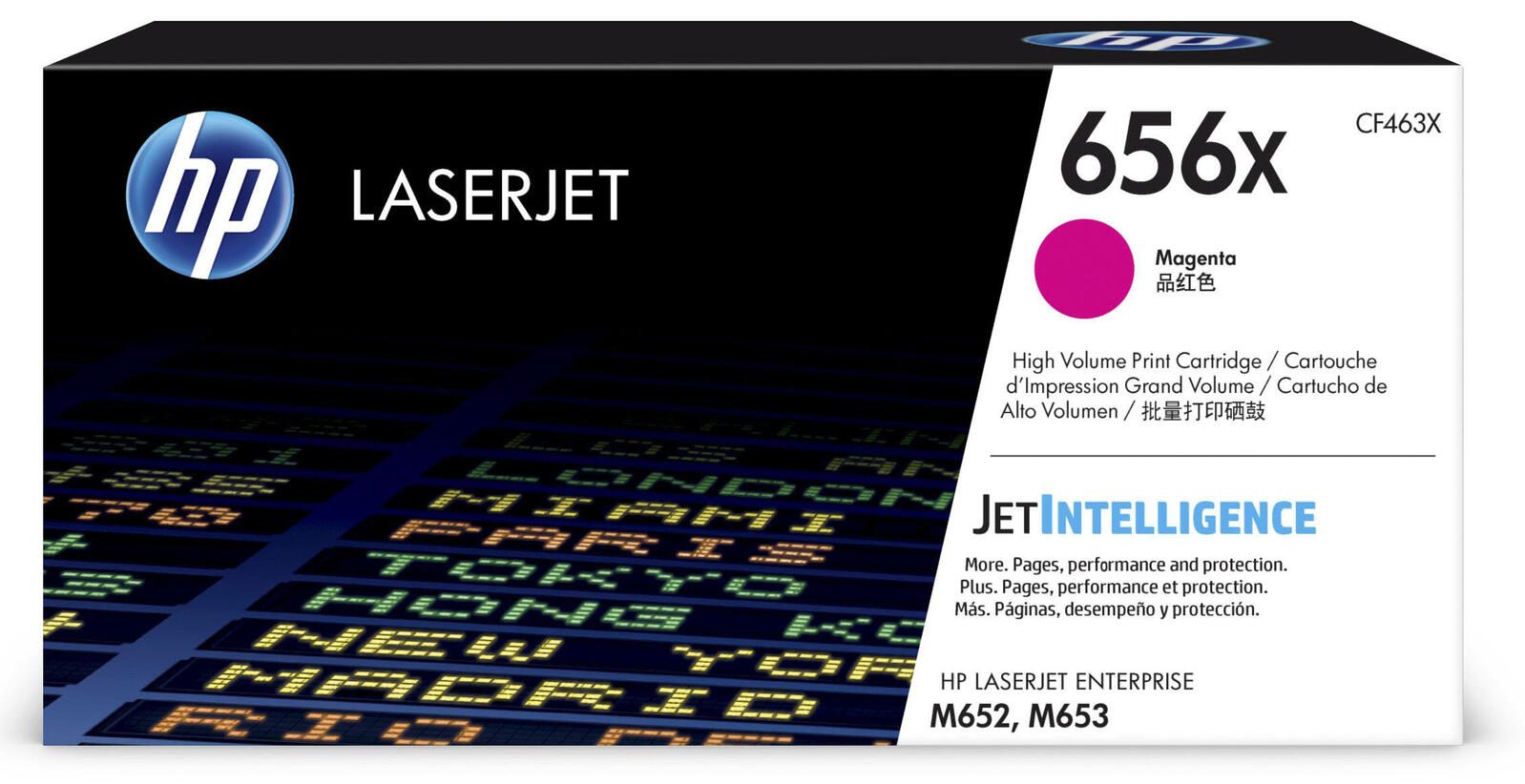 HP Inc. HP Original 656X Toner magenta hohe Kapazität 22.000 Seiten (CF463X)