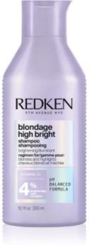 Redken Blondage High Bright champô iluminador para cabelo loiro e grisalho 300 ml. Blondage High Bright