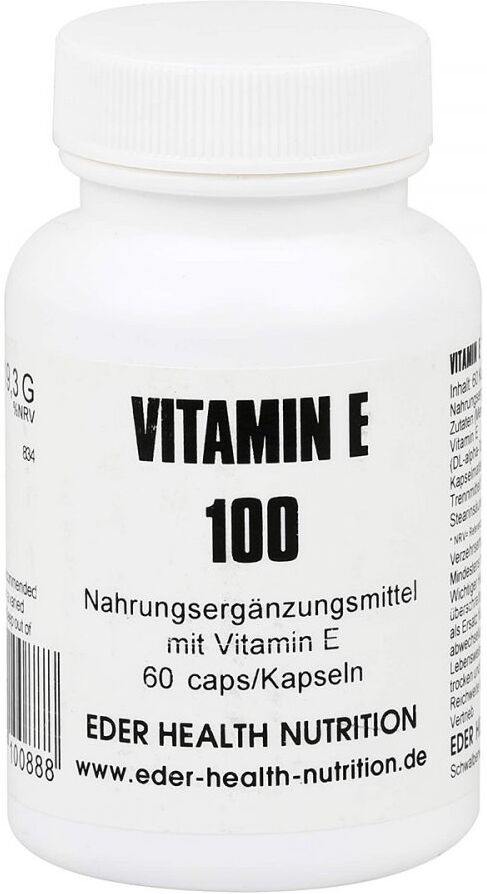 EDER Health Nutrition Vitamin E 100 Kapseln