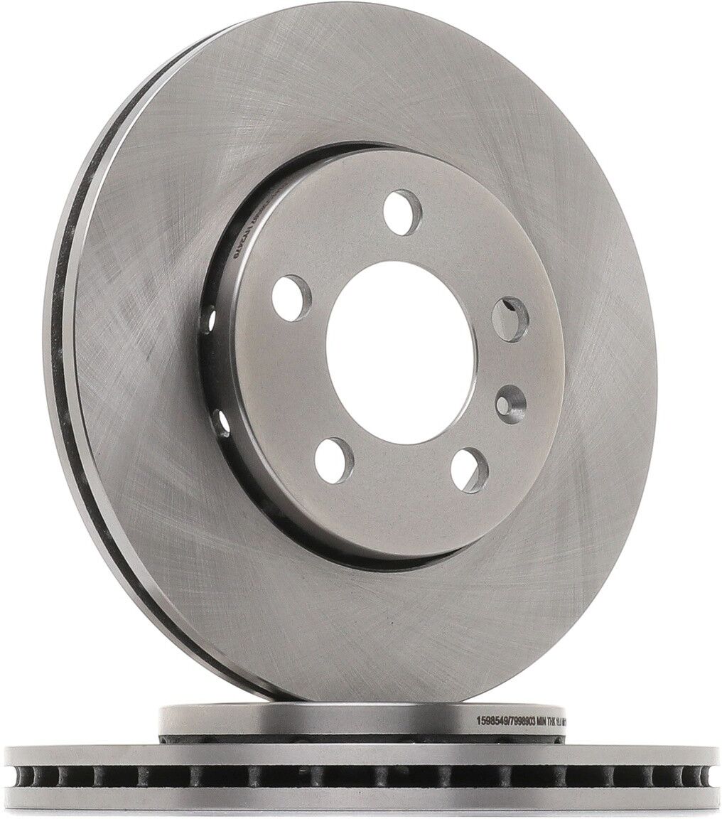 RIDEX 3405B3586 Brake discs and pads set
