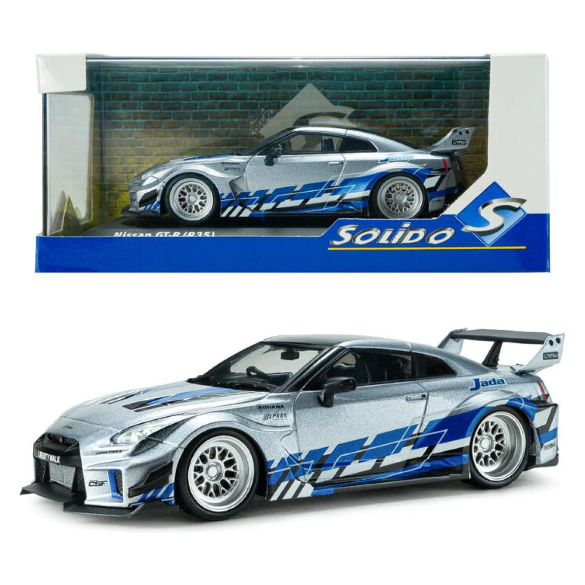 Solido Nissan (R35) GT-R Liberty Walk Silhouette (421438331)