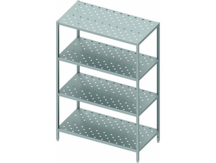 Rayonnage Inox Alimentaire - Stalgast - Etagère Perforée - Profondeur 600