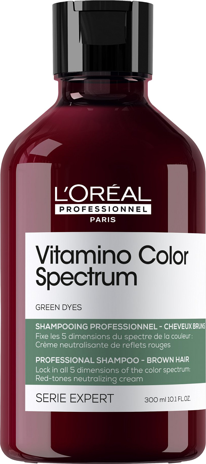 Loreal Vitamino Color Spectrum Green Dyes Neutralizing Shampoo 300 ml E43247