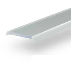 ISOLED Zubehör für Profilserie WING20 / CORNER22 - Abdeckung Flach, Länge 200cm, Klar ISO-112267