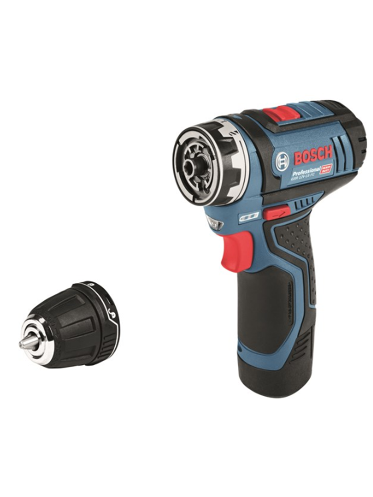 Bosch Professional AKKUSKRUETRÆKKER GSR12V-15 FC 2X2 M/GFA